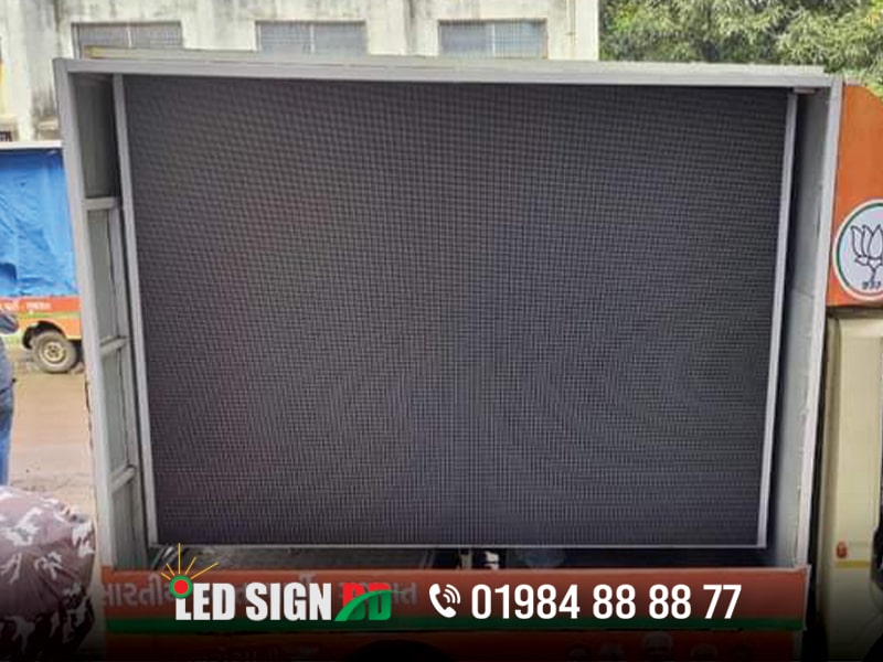 LED Environment Display BD, Digital led display board p5 p6 p7 p8 p9 p10, Full Outdoor and Indoor Advertising LED Display Screen in dhaka Bangladesh. Outdoor Advertising in Dhaka, Full Fixed P6mm Outdoor LED Video Wall for Petrol Pump in Bangladesh, Low Cost Led Video Van For Election Campaigning In All Over in Dhaka Bangladesh, Metal Black Screen P10 LED Transport Highway Display Board,