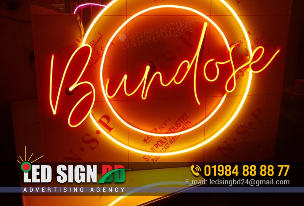 Neon Sign Board Price in Bangladesh