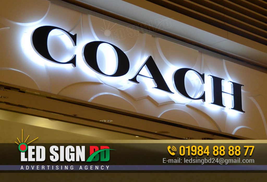 Led Stainless Steel Letters Signage