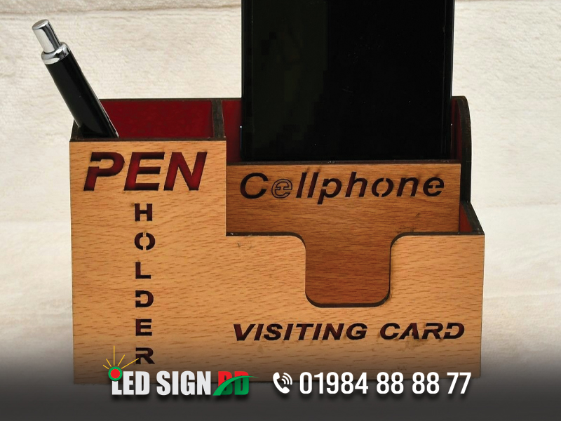 Card Holder Design, Pen Holder, Visiting Card Holder, Cell Phone Holder.