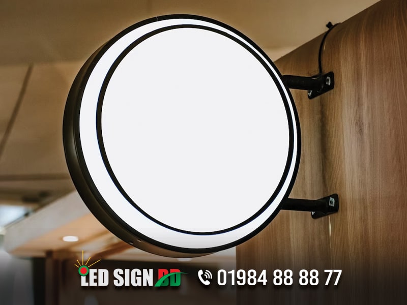 Bell Sign And Round Sign, Led Sign Bd.