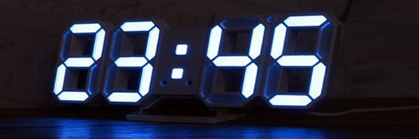 Digital Clock Led Display, Wall Clock Home Decoration, electric Led Clock, Digital Wall Clock