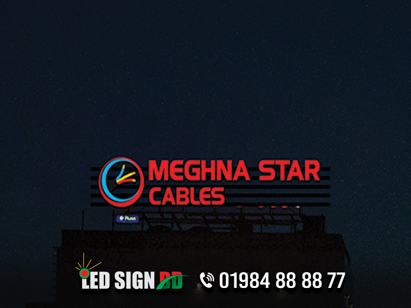 Meghna star calbes logo signage with acrylic 3d letter by led sign bd ltd, Led sign BD ltd providing and designing all kind of Acrylic letter signage in Bangladesh. You can get a price or quotation from led sign bd ltd for collects your dream Acrylic letter signage. Acrylic letter signage is the best lightweight and portable solution for you’re on the go display needs. Acrylic letter signage Price in Dhaka Bangladesh. We are working with Acrylic letter signage since 2006 inside Dhaka and outside Dhaka in Bangladesh. Call our team: +88 01984888877 Acrylic 3d letter, Acrylic Sheet price in Bangladesh, Acrylic Signage BD, Acrylic letter provider company in Bangladesh, Acrylic letter price in Bangladesh, Acrylic letter for wall, Acrylic letter sign board, Acrylic letter board, Acrylic letter cutting in Bangladesh, Acrylic Letter near me, Acrylic letter box in Bangladesh, Acrylic alphabet letter in Bangladesh, Backlit and frontlit Acrylic 3d letter signage in Bangladesh. Acrylic Sheet price in Bangladesh, Acrylic 3D Letter indoor and outdoor signage in Dhaka Bangladesh, Signboard agency or company in Dhaka Bangladesh, Bangladesh neon sign board, Digital signboard and banner signage in Bangladesh, Best led sign board in Bangladesh, Neon sign board price in Bangladesh, Led display board supplier in Dhaka Bangladesh, Led signboard designer in Bangladesh. Display board price in Bangladesh, outdoor led display in Dhaka Bangladesh.