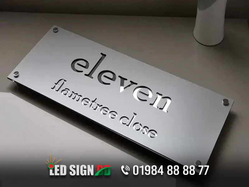 Led sign BD ltd providing and designing all kind of Name Plate in Bangladesh. You can get a price or quotation from led sign bd ltd for collects your dream Name Plate signage. Name Plate signage is the best lightweight and portable solution for you’re on the go display needs. Name Plate signage Price in Dhaka Bangladesh. We are working with Name Plate signage since 2006 inside Dhaka and outside Dhaka in Bangladesh. Call our team: +88 01984888877 Name Plate BD, Name Plate Design BD, Name Plate Company, Name Plate company in Dhaka Bangladesh, Bike name plate, wood name plate, house name plate, office name plate provider in Bangladesh, name plate price in Bangladesh, Office name plate, fiber board name plate, metal name plate, wood name plate, Glass name plate price in Bangladesh, House name plate in Bengali, door name plate design in Bangladesh, House name plate design, bari name plate design bd, Best Name Plates Stainless Steel Makers Price in Dhaka Bangladesh, Pocket Name plate provider in Bangladesh, Steel name plate designer bd, Name plate holder in Bangladesh, Name plate design for main gate, Doctor name plate in Bangladesh.