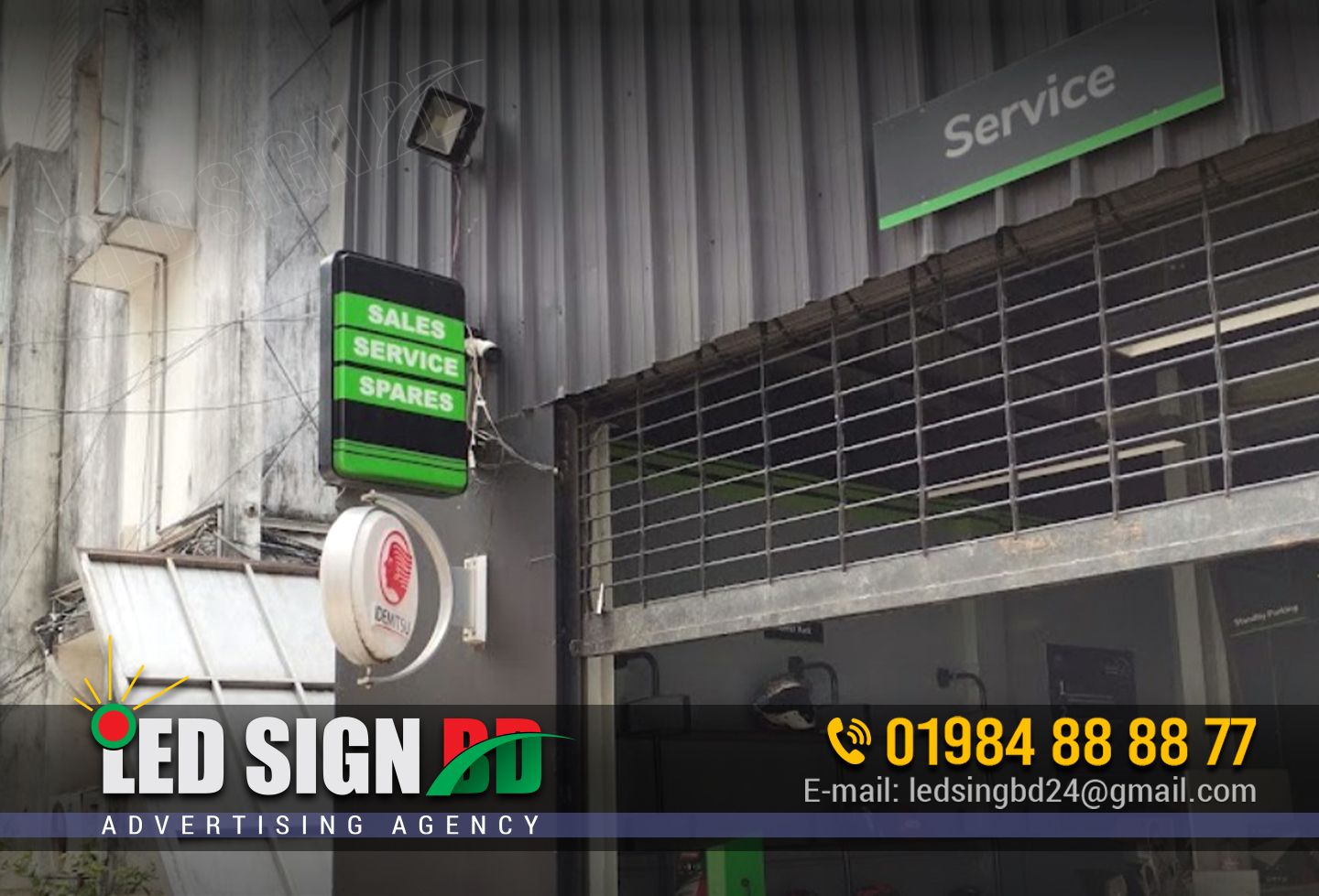 Vertical Signboard bd, Bell signboard bd, Directional Signboard bd