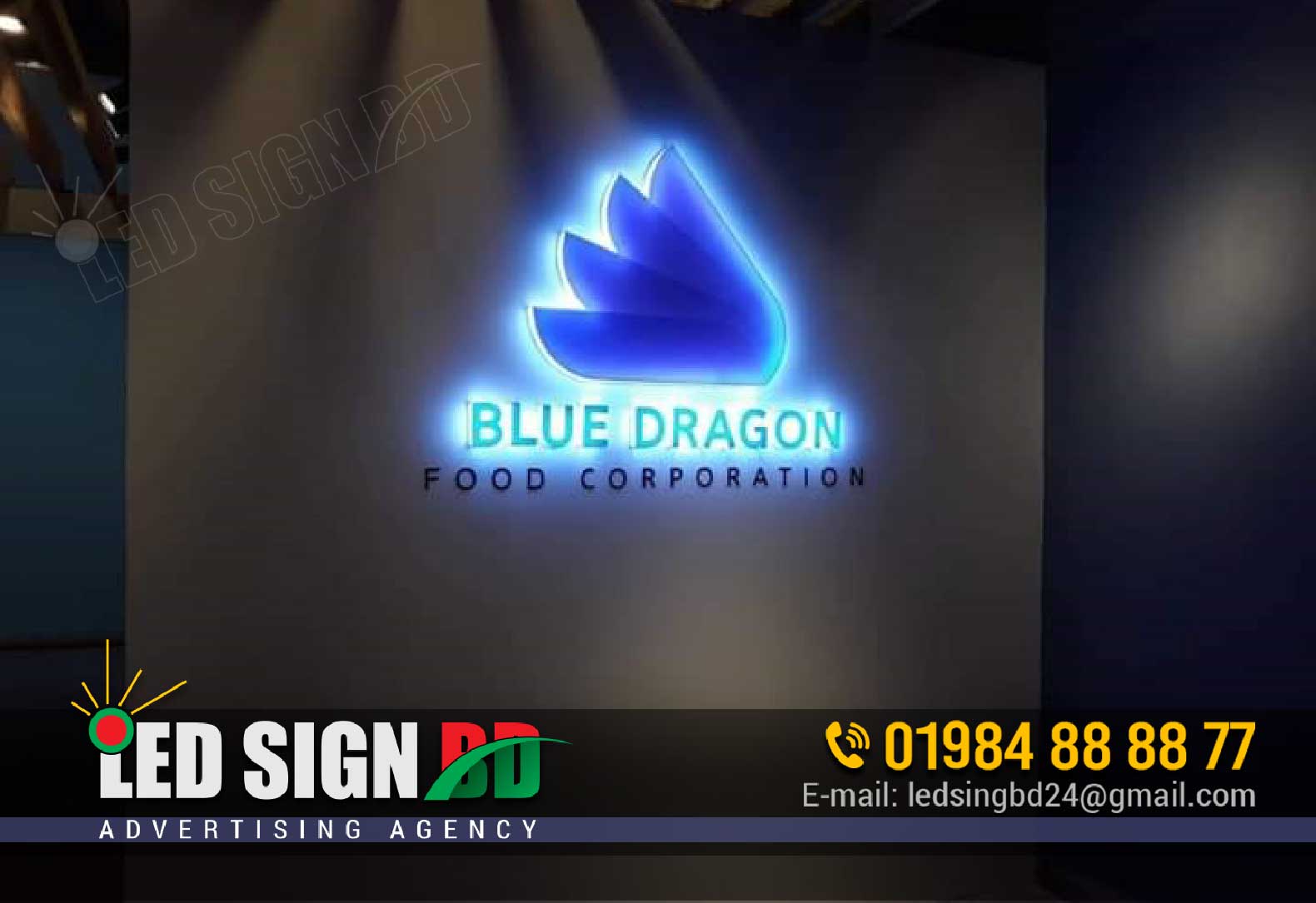 Logo Signboard, Acrylic Letter Signboard iin Dahka Bangladesh,