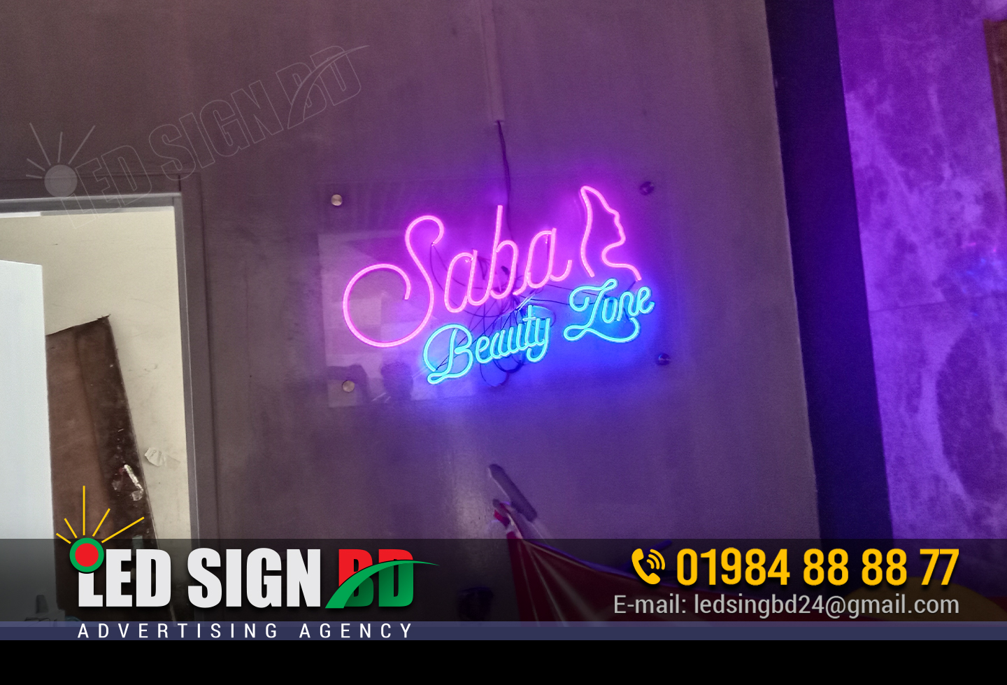 Neon Sign Price in Dhaka Bangladesh,