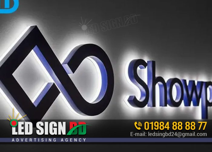 3d back lit signs & front lit Signs in Bangladesh