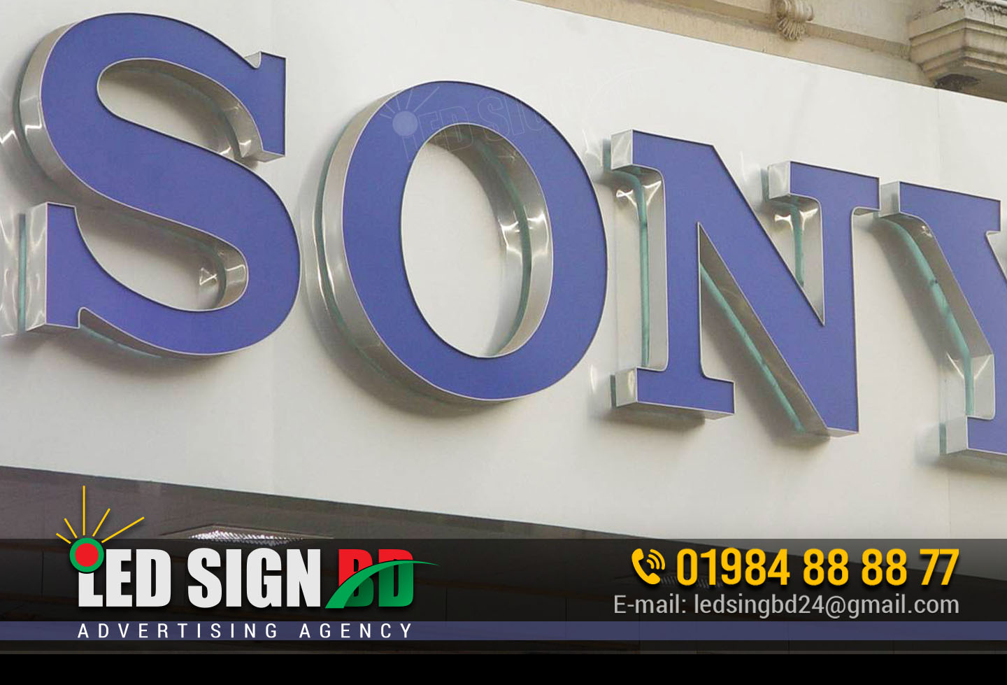 High Quality Advertising Business Name 3D LED Letters LED Lights for Sign  Board - China Sign, LED Sign