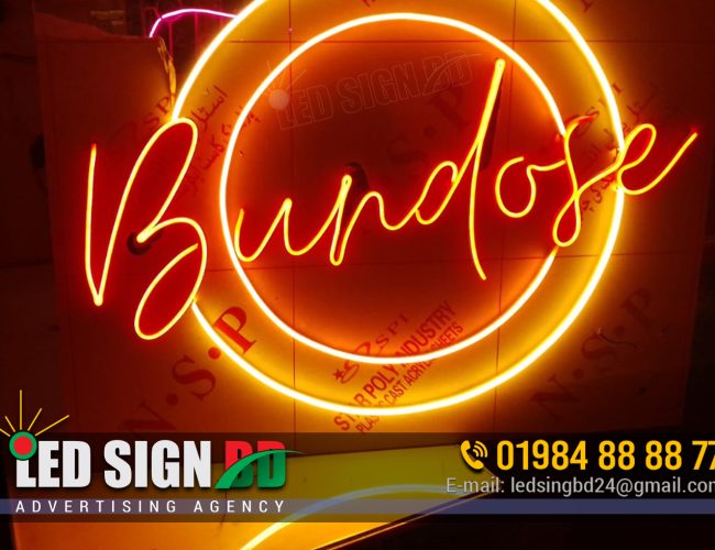 Best Neon Signage Company in Bangladesh