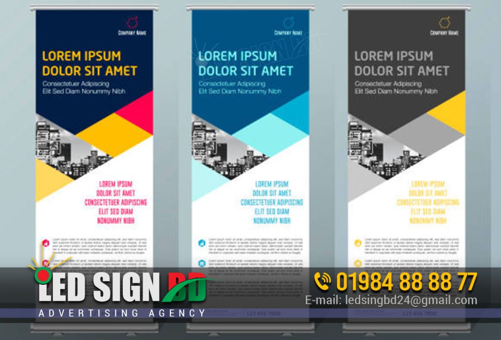 roll up banner stand price in bangladesh