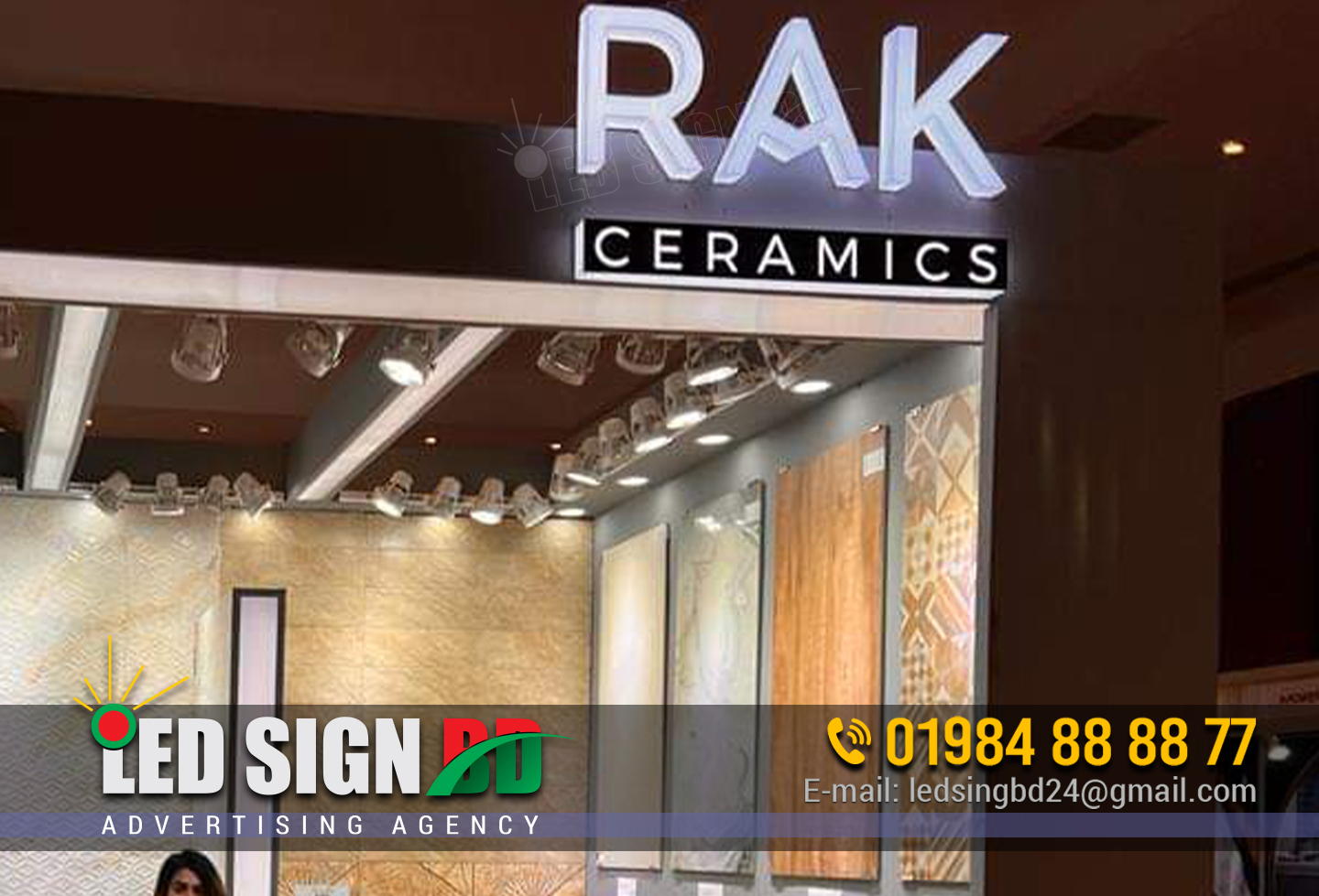 Acrylic Top Letter SS Top Letter Signage in Dhaka Bangladesh