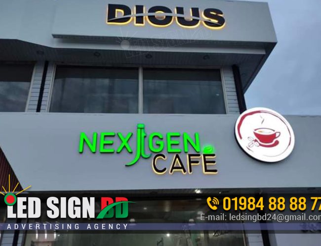 Acrylic 3D Letter Sign Board Making in Dhaka Bangladesh