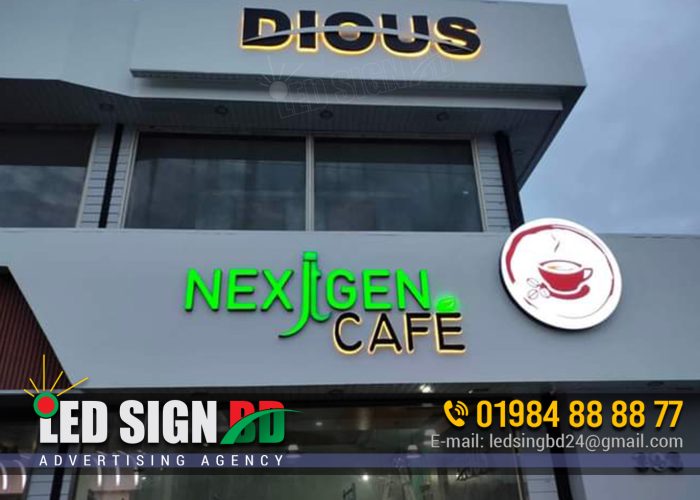 Acrylic 3D Letter Sign Board Making in Dhaka Bangladesh