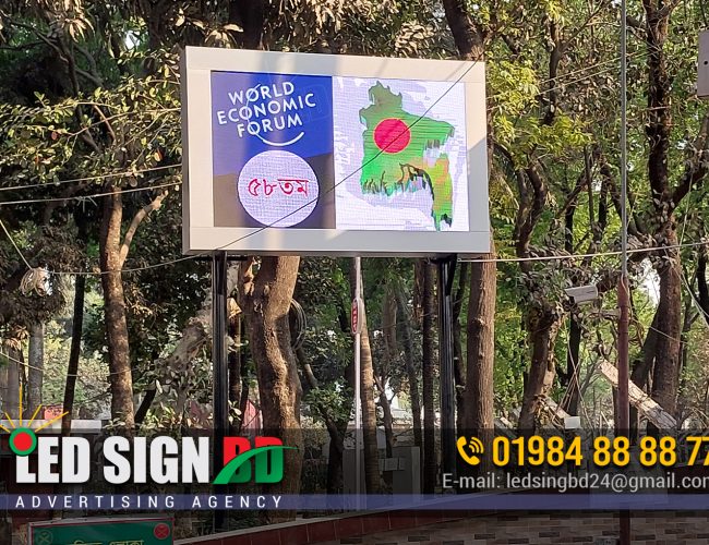 Outdoor Led Display Screen Signboard BD