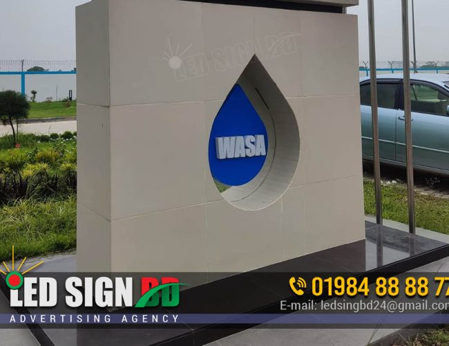 Government project letter signboard SS & Acrylic Letter