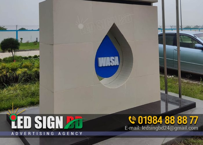 Government project letter signboard SS & Acrylic Letter