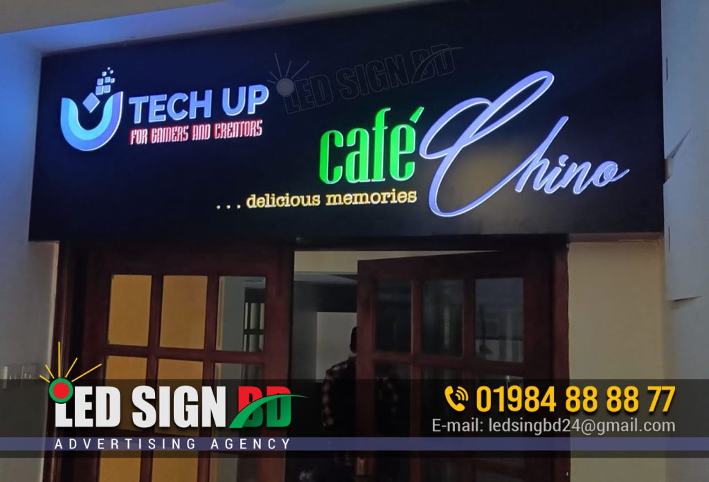 Acrylic Backlit Frontlit Sidelit & Logo Signboard Making Dhaka