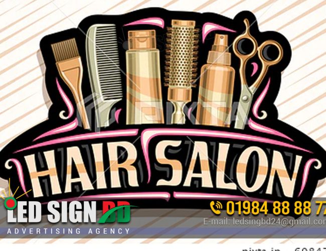 Salon & Beauty Parlor Signboard Making in Dhaka