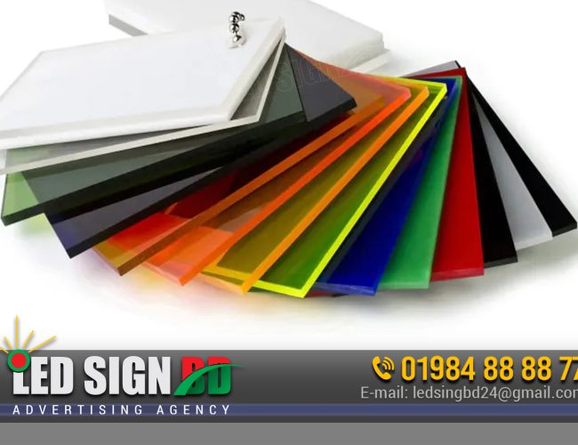 Acrylic & PVC Signboard Price Cost in Bangladesh