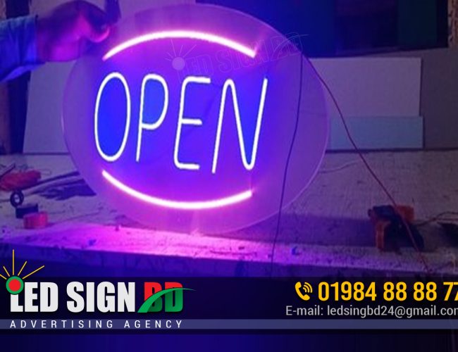 Neon Sign Board price in Dhaka Bangladesh