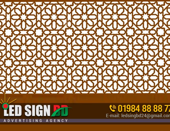 PVC & CNC Jali Cutting Board Design Price in Bangladesh