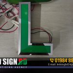 Price of acrylic letter signs in Dhaka