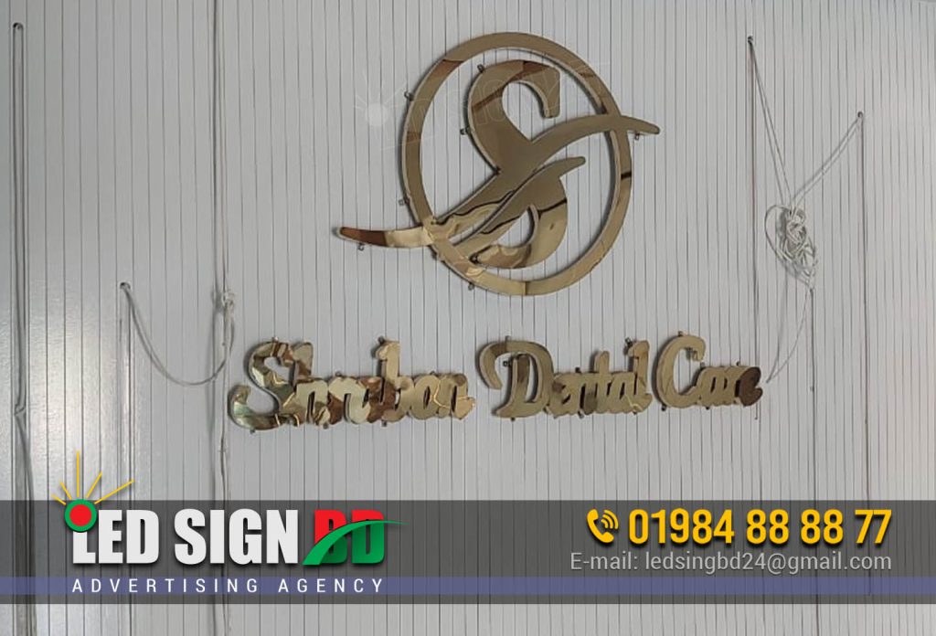 Led Stainless Steel Letters Signage