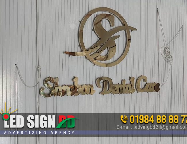 Led Stainless Steel Letters Signage