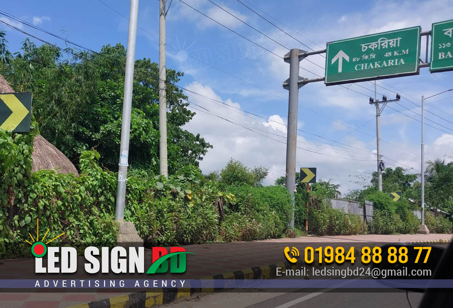 You are currently viewing Roadside Advertising LED Lighting Billboard BD