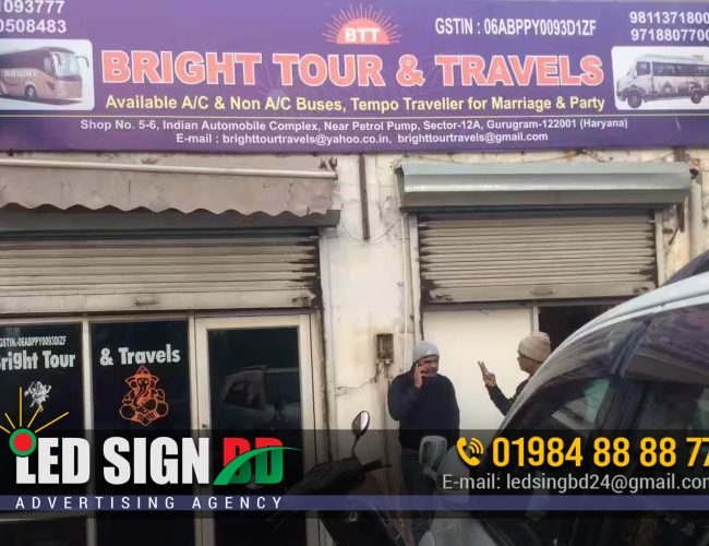 Tour And Travel Agency Signboard Billboard