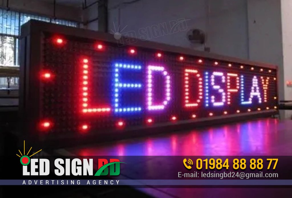 P1 to P10 LED Moving Display Screens Price Dhaka