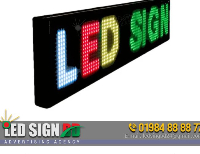 P1 to P10 LED Moving Display Screens Price Dhaka