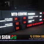 Countdown Timer Digital LED Moving Display Board