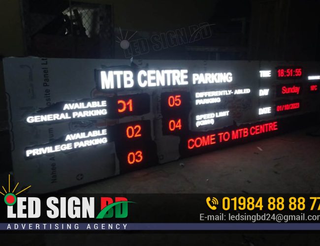 Countdown Timer Digital LED Moving Display Board