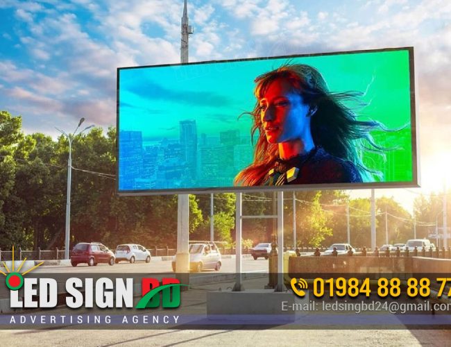 Outdoor LED Signs Advertising in Bangladesh