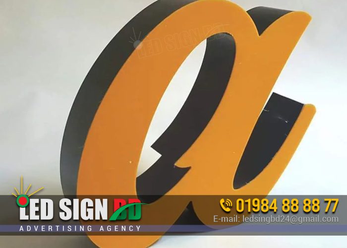 ACRYLIC LETTER SIGNAGE SHOP BD