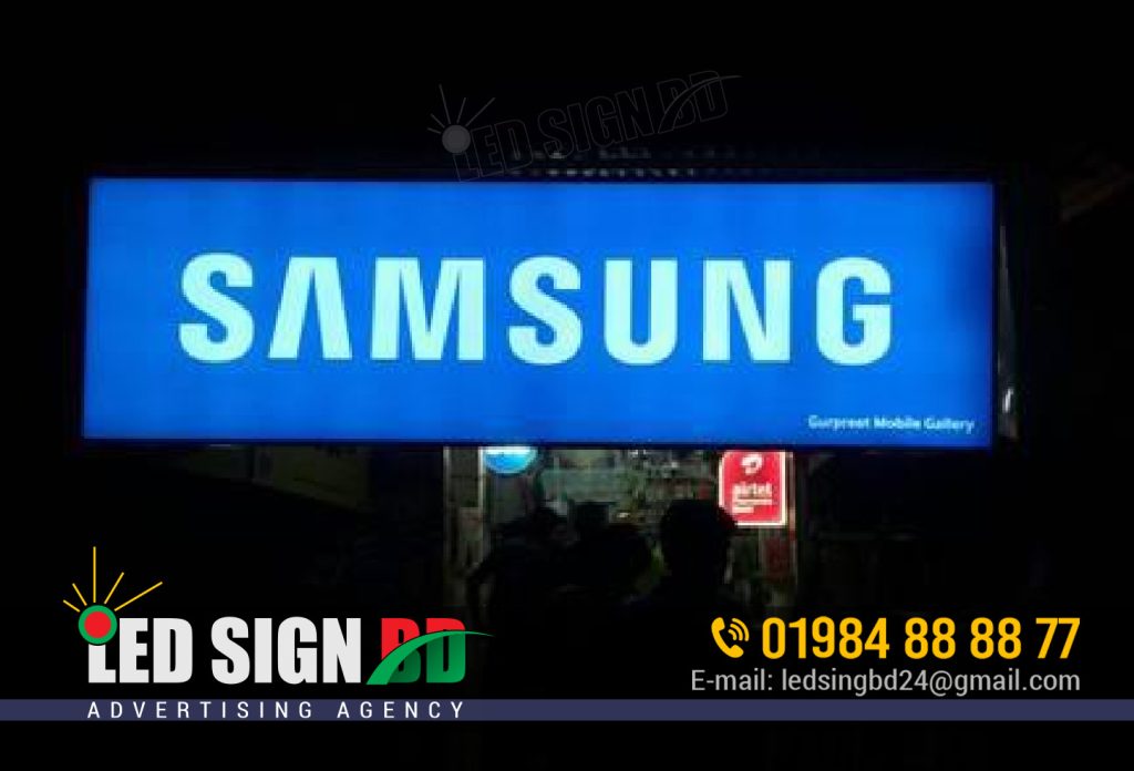 Aluminium Profile Shop Pana/Glow Signboard