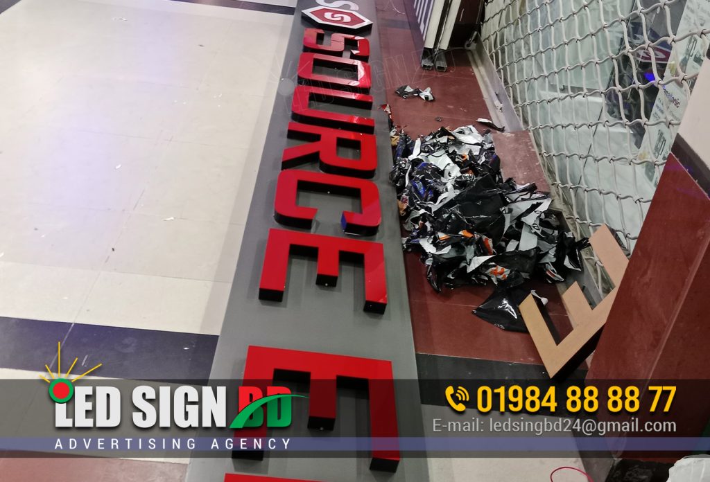 ACRYLIC LED LETTER SIGNAGE SHOP IN BANGLADESH, SIGNBOARDER DOKAN, LED SIGNBOARDER DOKAN NEAR MIRPUR