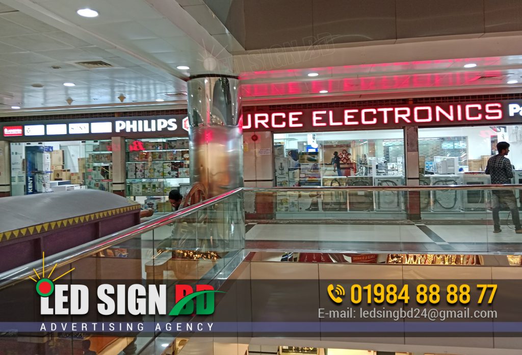 ELECTRONIC SHOP FRONT SIGNBOARD, LED SIGN SHOP