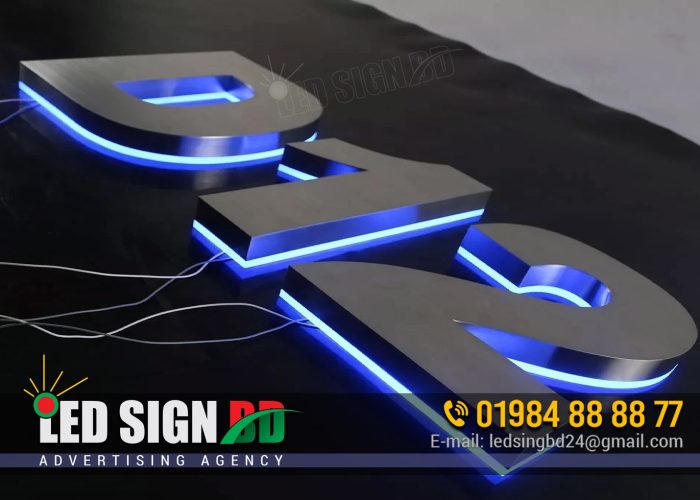 Acrylic Backlit Letter Sign Board