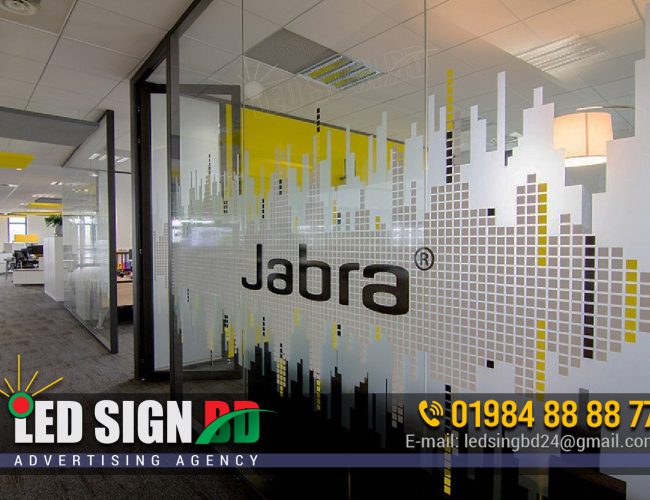 Elevate Your Space with Premium Frosted Glass Stickers in Bangladesh