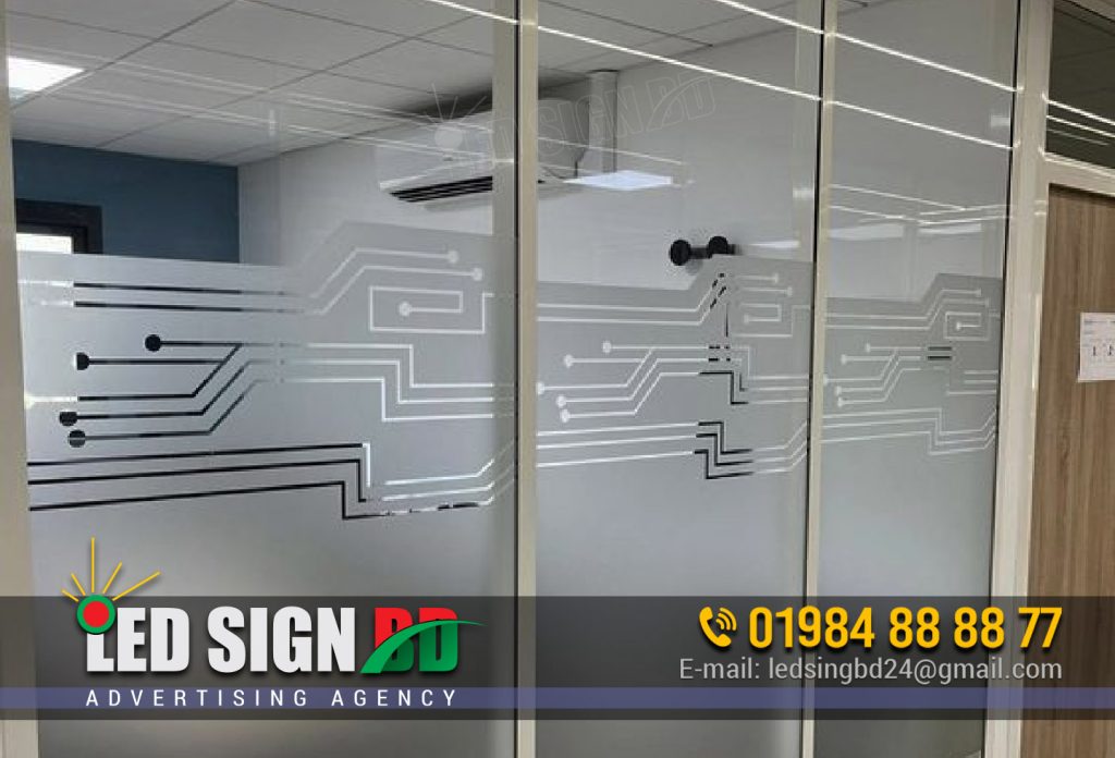 Elevate Your Space with Premium Frosted Glass Stickers in Bangladesh