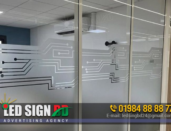 Transparent Glass Sticker Price in Bangladesh