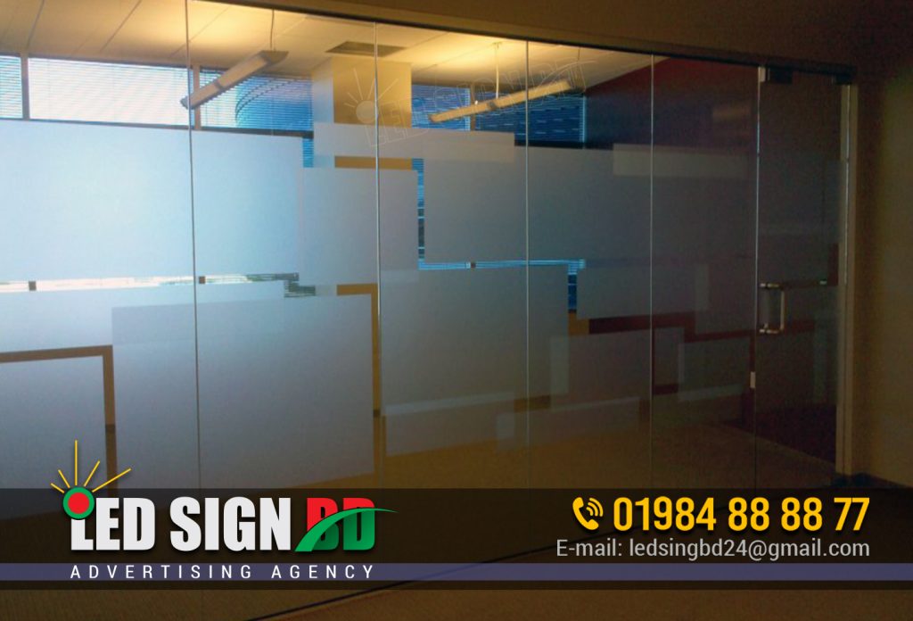 frosted glass sticker price in bangladesh