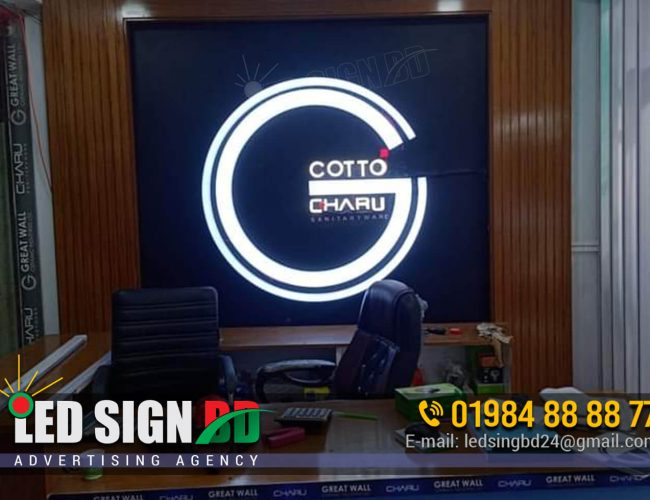 Acrylic LED Sign Board For Advertisement in Dhaka BD