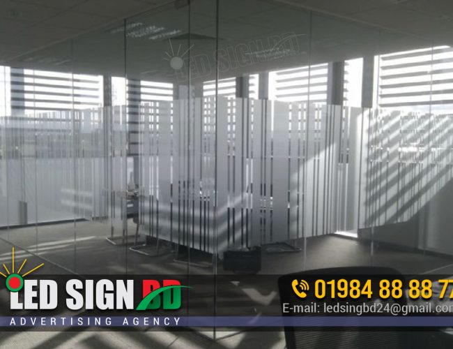 Thai Glass Sticker, Frosted, Inkjet, Vinyl and Barcode Design and Printing Service in Bangladesh