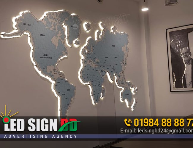 LED World Map