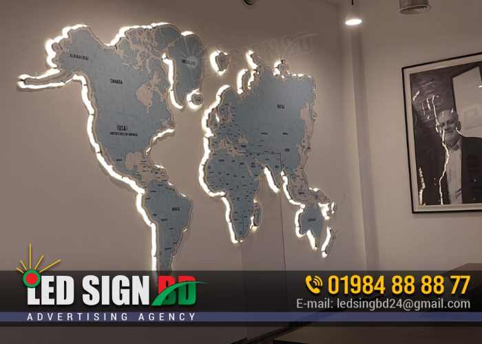 LED World Map