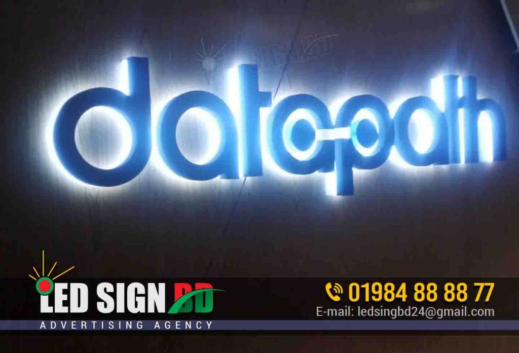 Backlit LED Sign Board